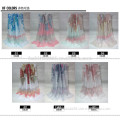 Women Long Voile Tribal Aztec Scarf Shawl cross printed voile scarves